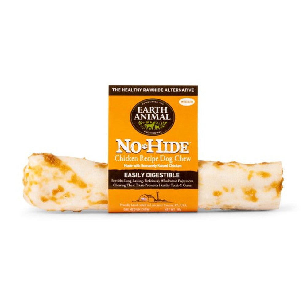 Earth Animal No-Hide Chicken Dog Chew (Medium, 60g)