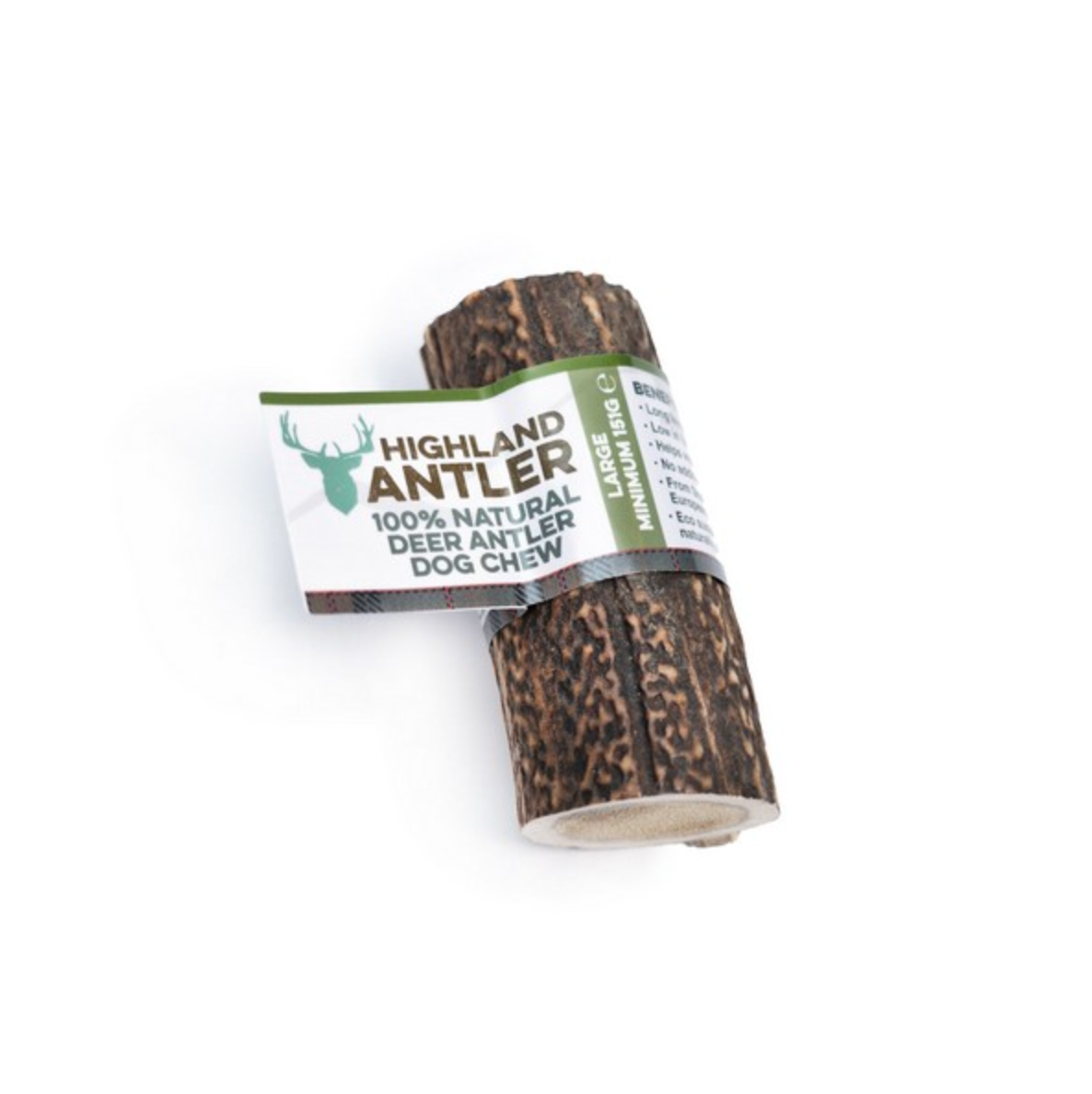 Highland Antler Natural Deer Chew (Various Sizes)