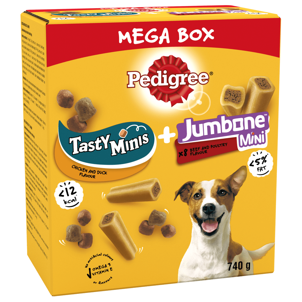 Pedigree Tasty Minis & Jumbone Mega Box