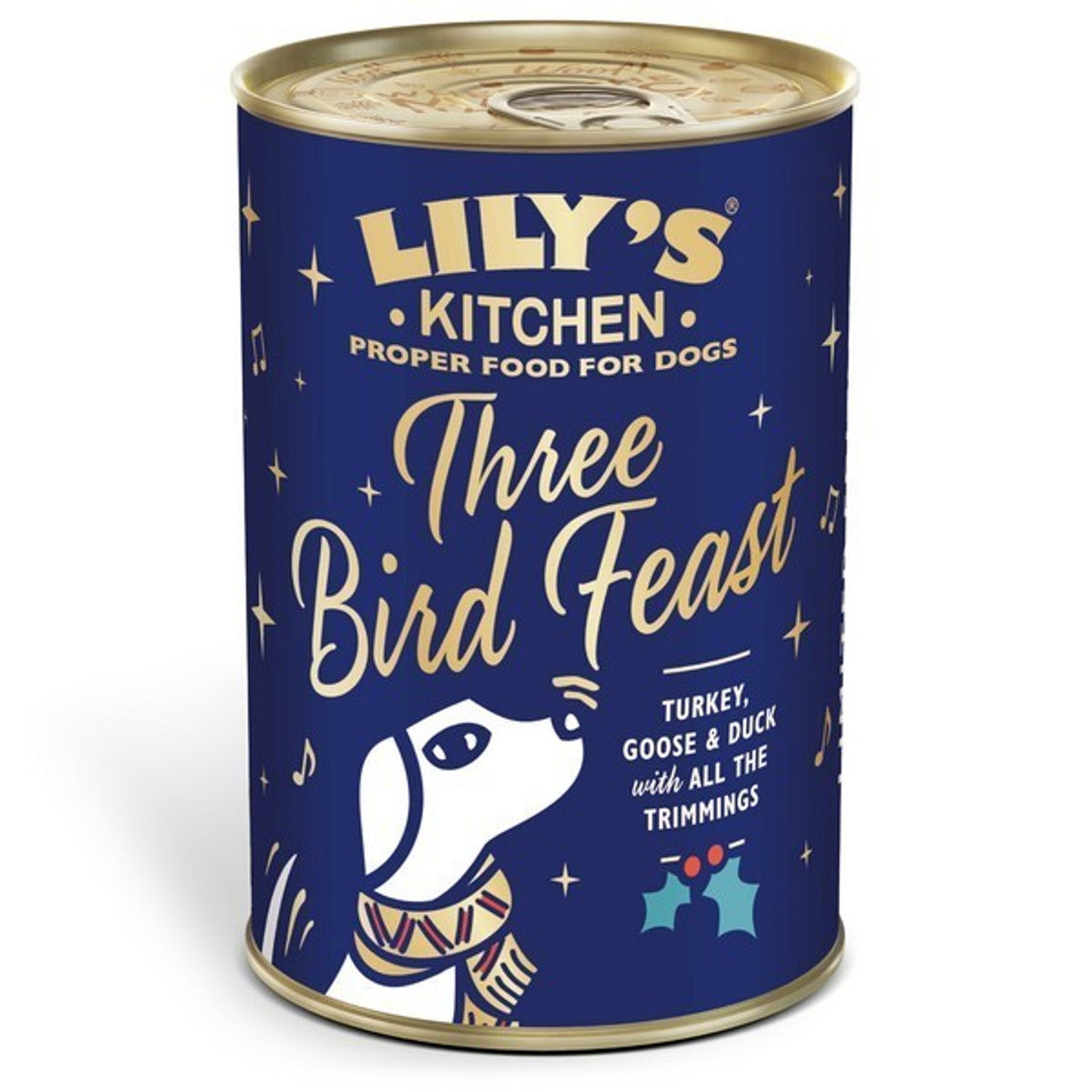 Lilys Kitchen Dog Christmas Three Bird Feast (400g)