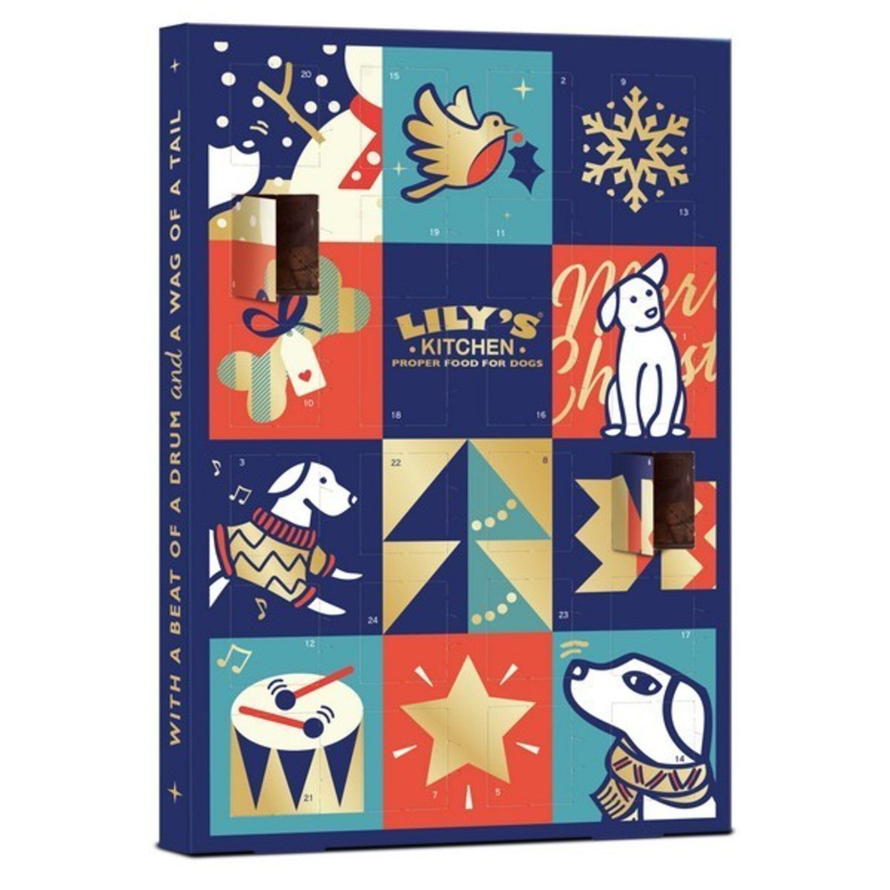 Lilys Kitchen Christmas Advent Calendar for Dogs (100g)