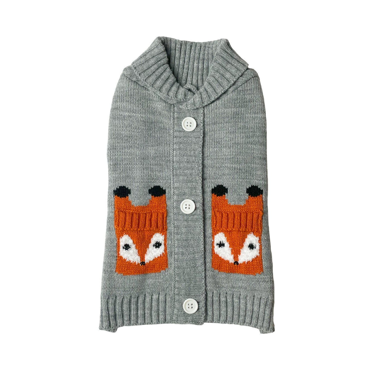 Cute Fox Dog Cardigan