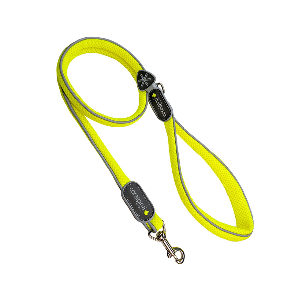 Coralpina Dog Lead Cinquetorri (Fluorescent Yellow)