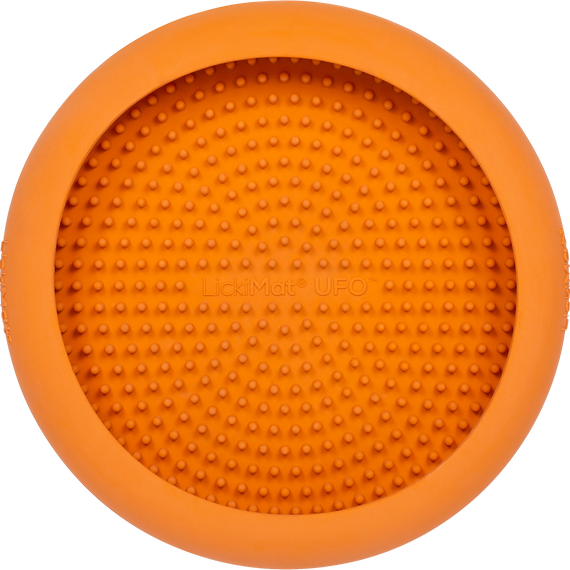 LickiMat UFO (Orange, 18cm)