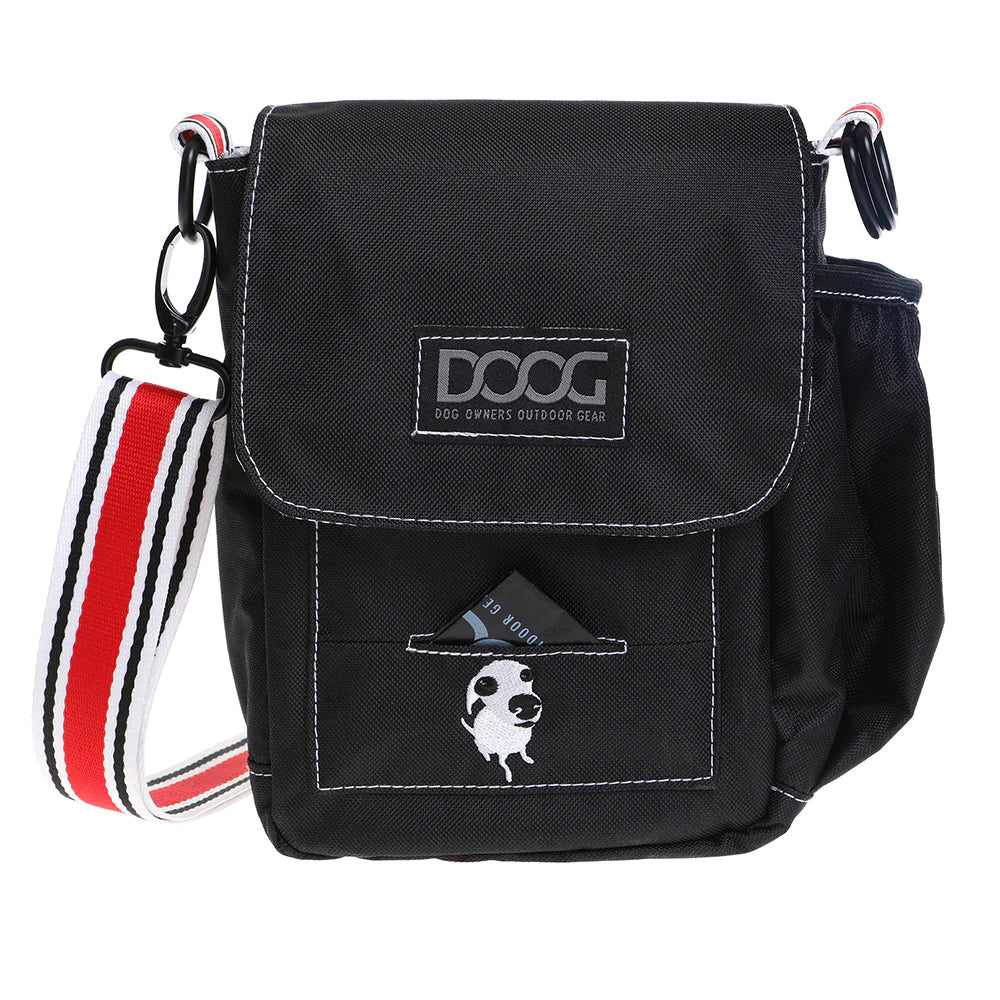 DOOG Shoulder Dog Walking Bag (Black)