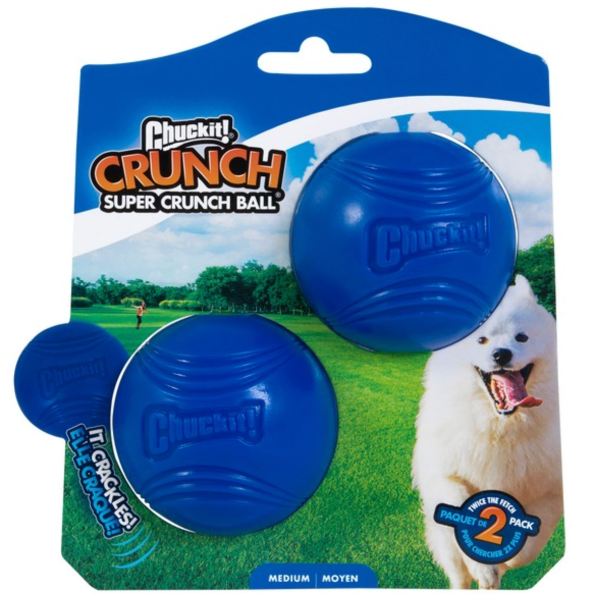 Chuckit! Super Crunch Ball (2 Pack)