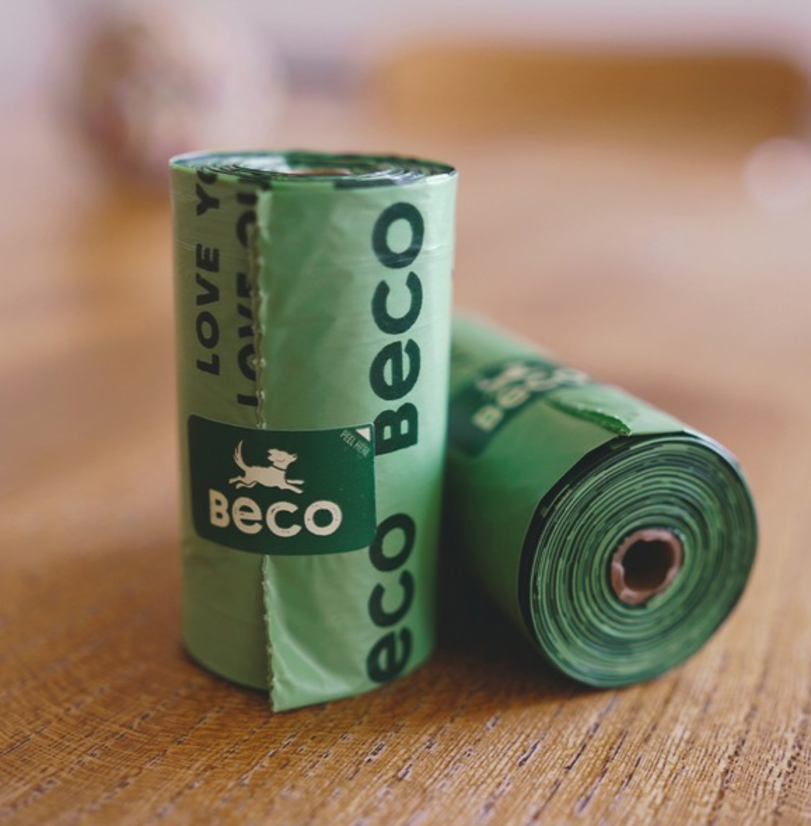 Beco Mint Scented Compostable Poop Bags (120 Bags)