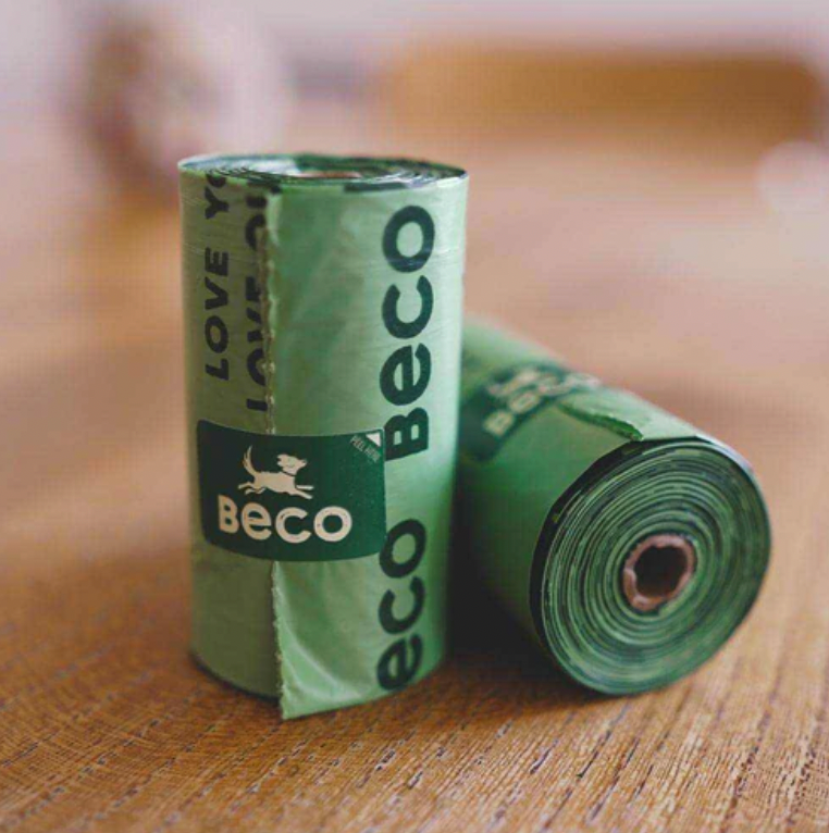 Beco Mint Scented Compostable Poop Bags (60 Bags)