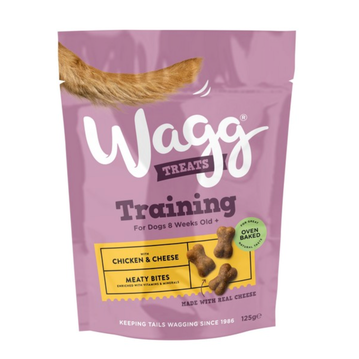 Wagg Training Treats With Chicken and Cheese (125g)