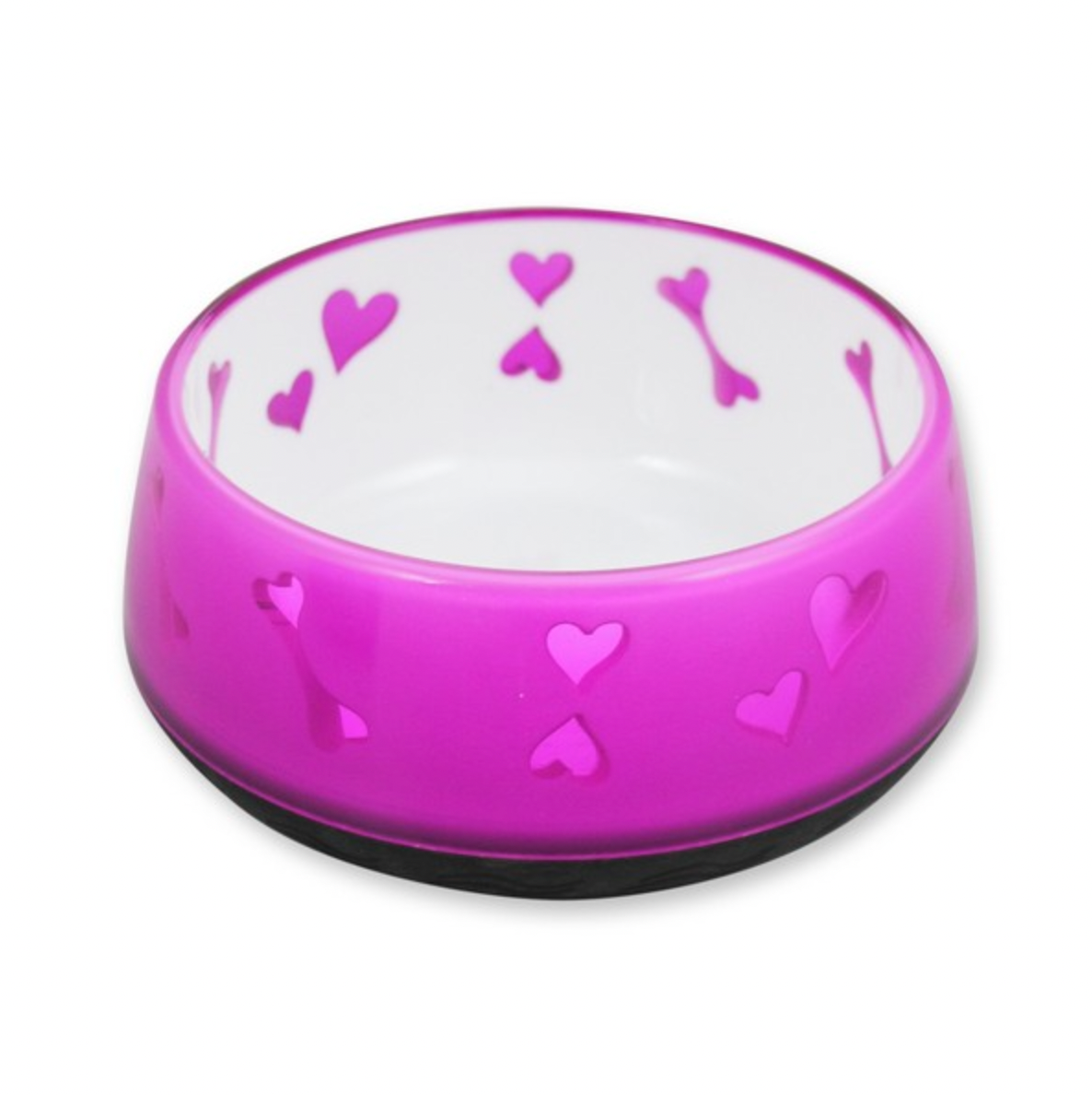 All For Paws Anti-Slip Dog Bowl (Pink)