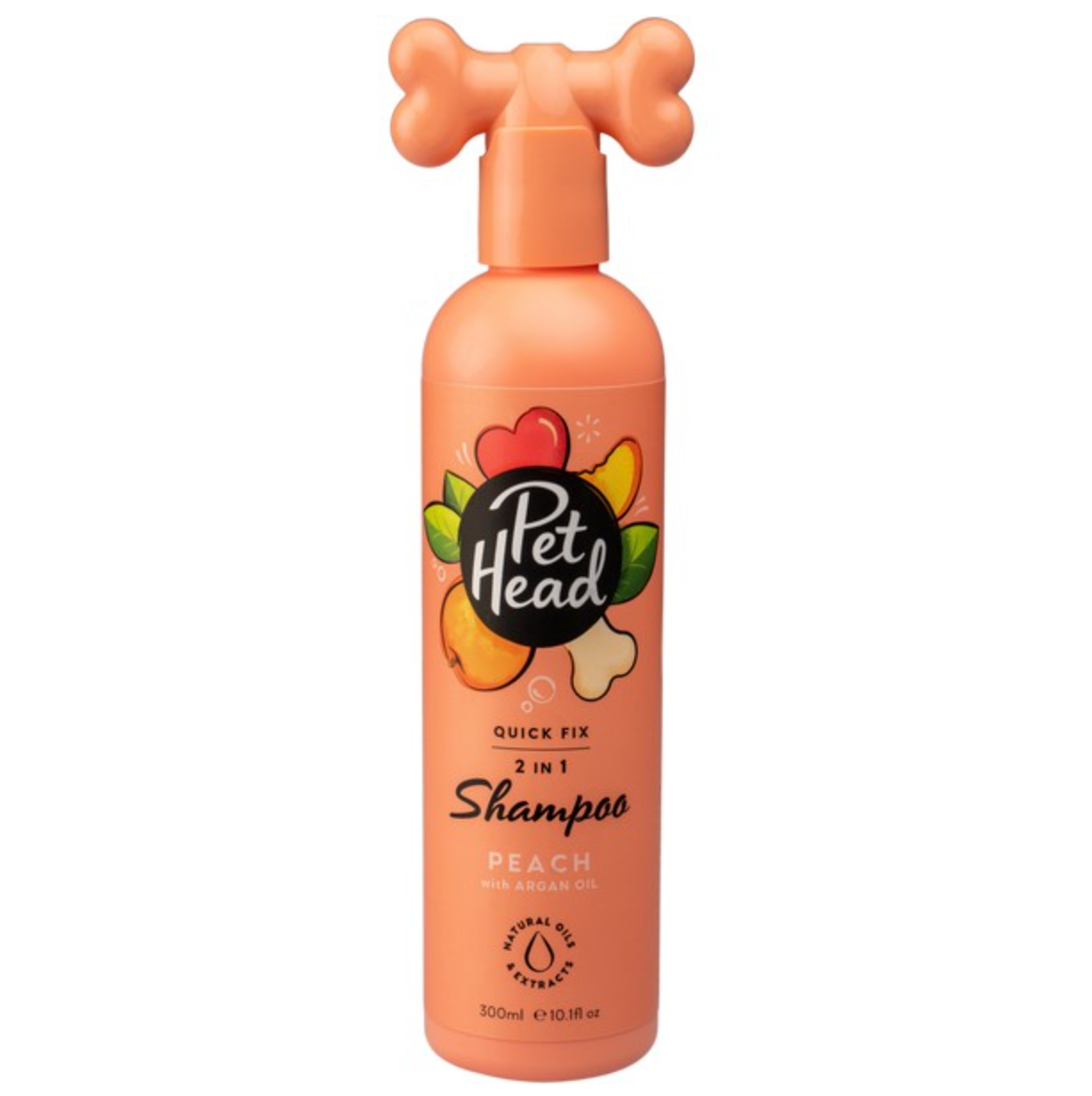 Pet Head Quick Fix 2 in 1 Shampoo & Conditioner Peach (300ml)