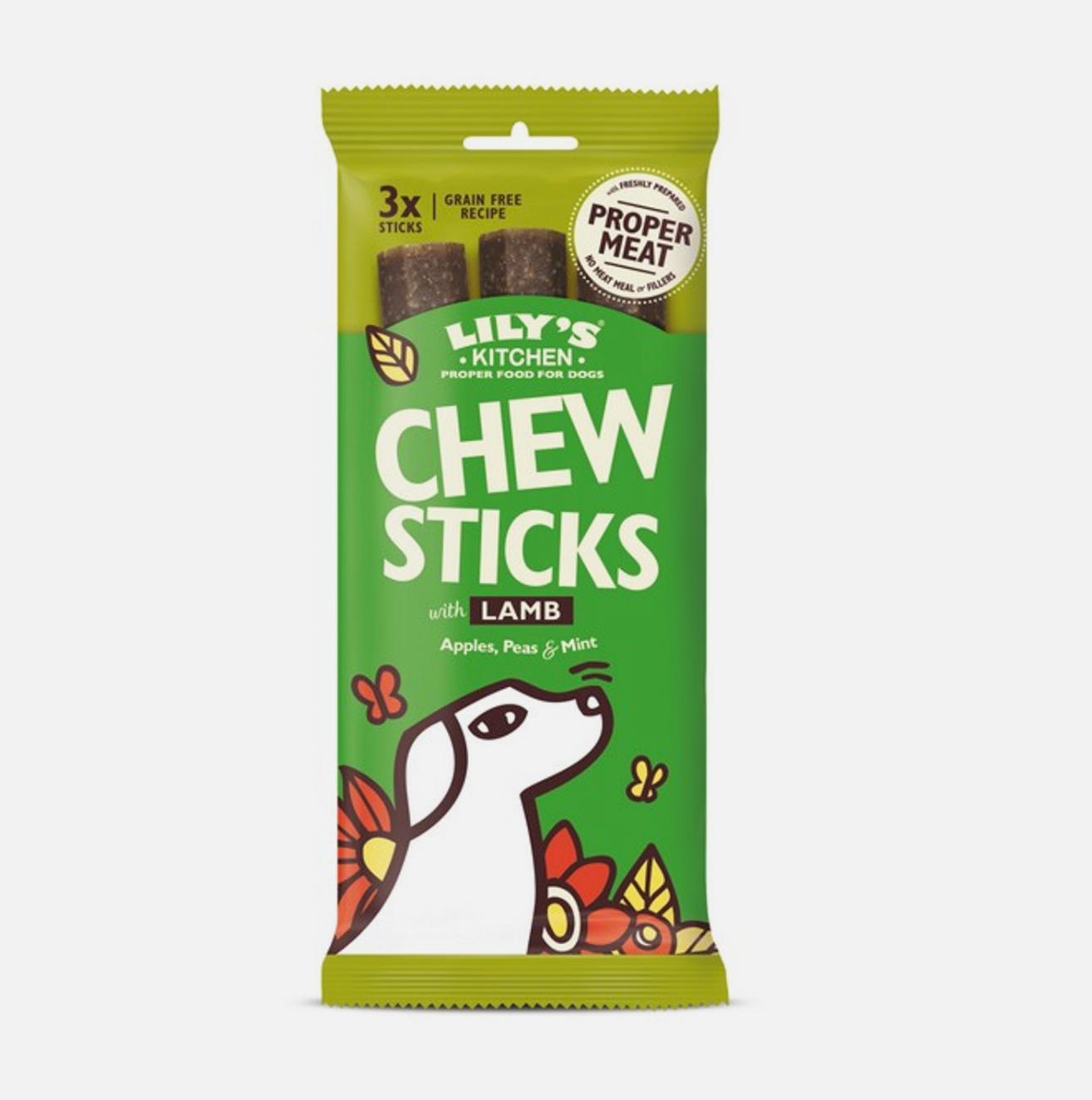 Lily's Kitchen Dog Chews with Lamb (120g)