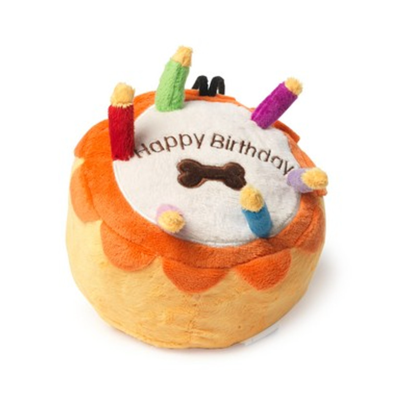 House of Paws Yellow Birthday Cake Toy (Large)