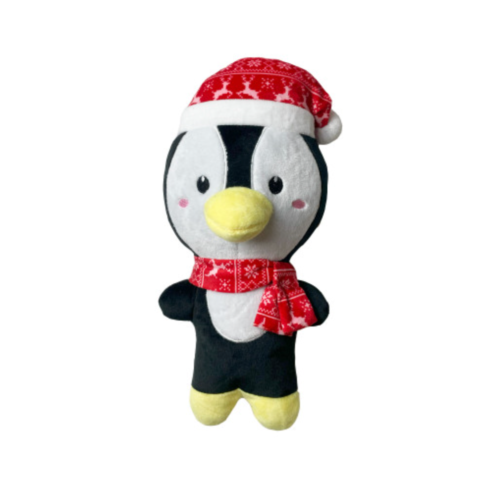 Big Head Penguin Christmas Toy