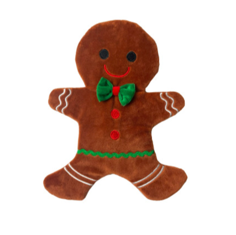 Flat Crinkle Gingerbread Man