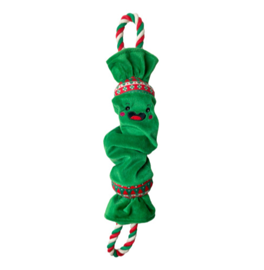 Top 'n' Tail Ropee Christmas Cracker (Green)