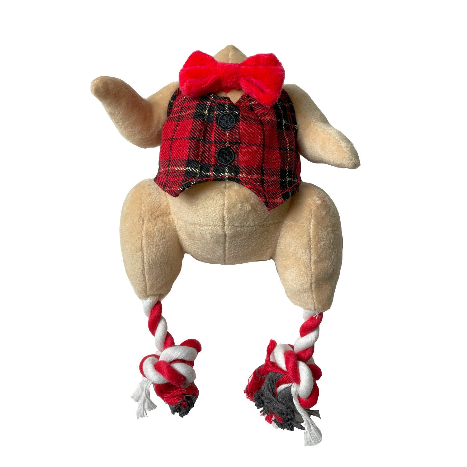 Christmas Ropee Turkey Dog Toy