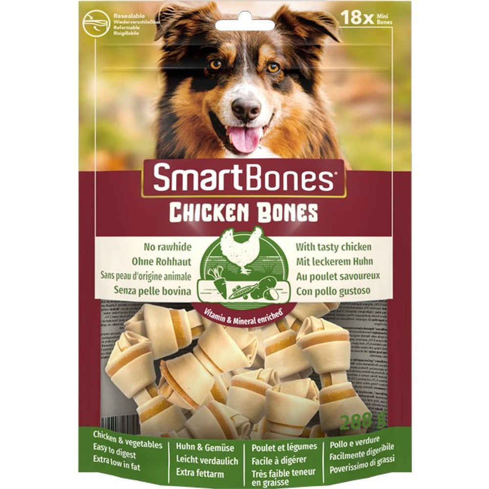 SmartBones Chicken Mini Bones (18 Pack)