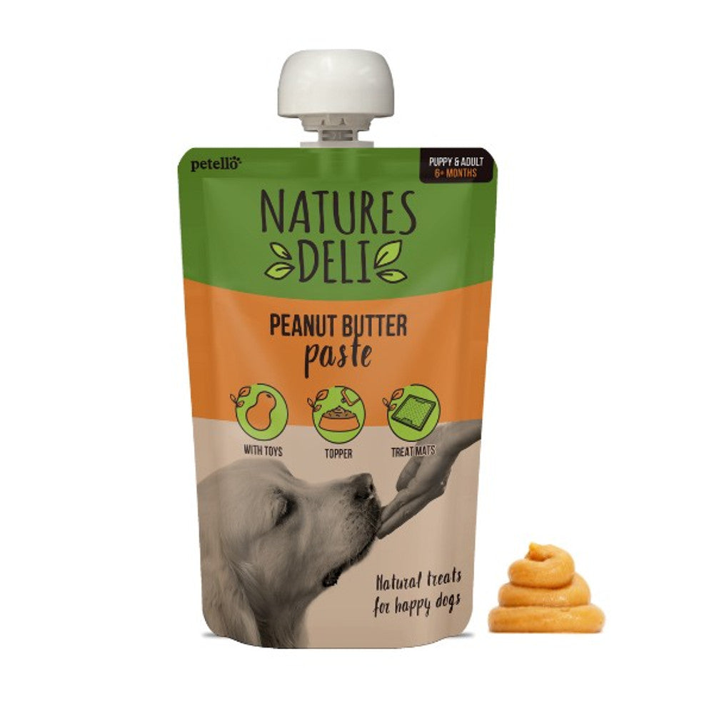 Natures Deli Peanut Butter Paste Pouch (100g)