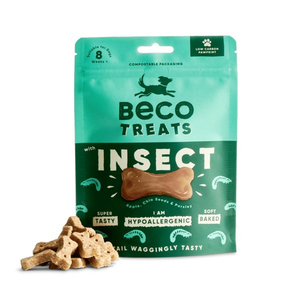 Beco Dog Treats Insect with Apple & Chia Seeds (70g)