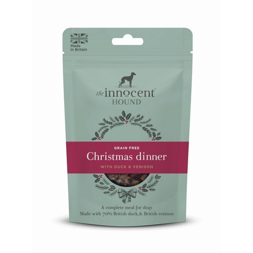 The Innocent Hound Christmas Dinner Feast with British Venison (120g)