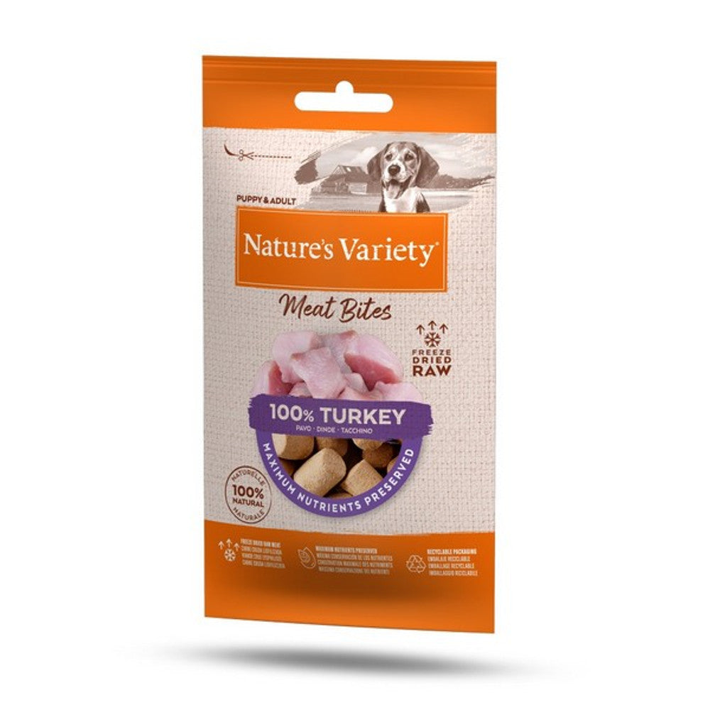 Natures Variety Freeze Dried Bites Turkey (20g)