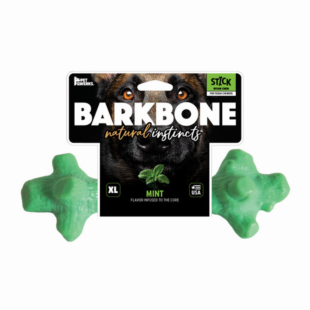 Pet Qwerks Barkbone Mint Stick Chew Toy (X-Large)