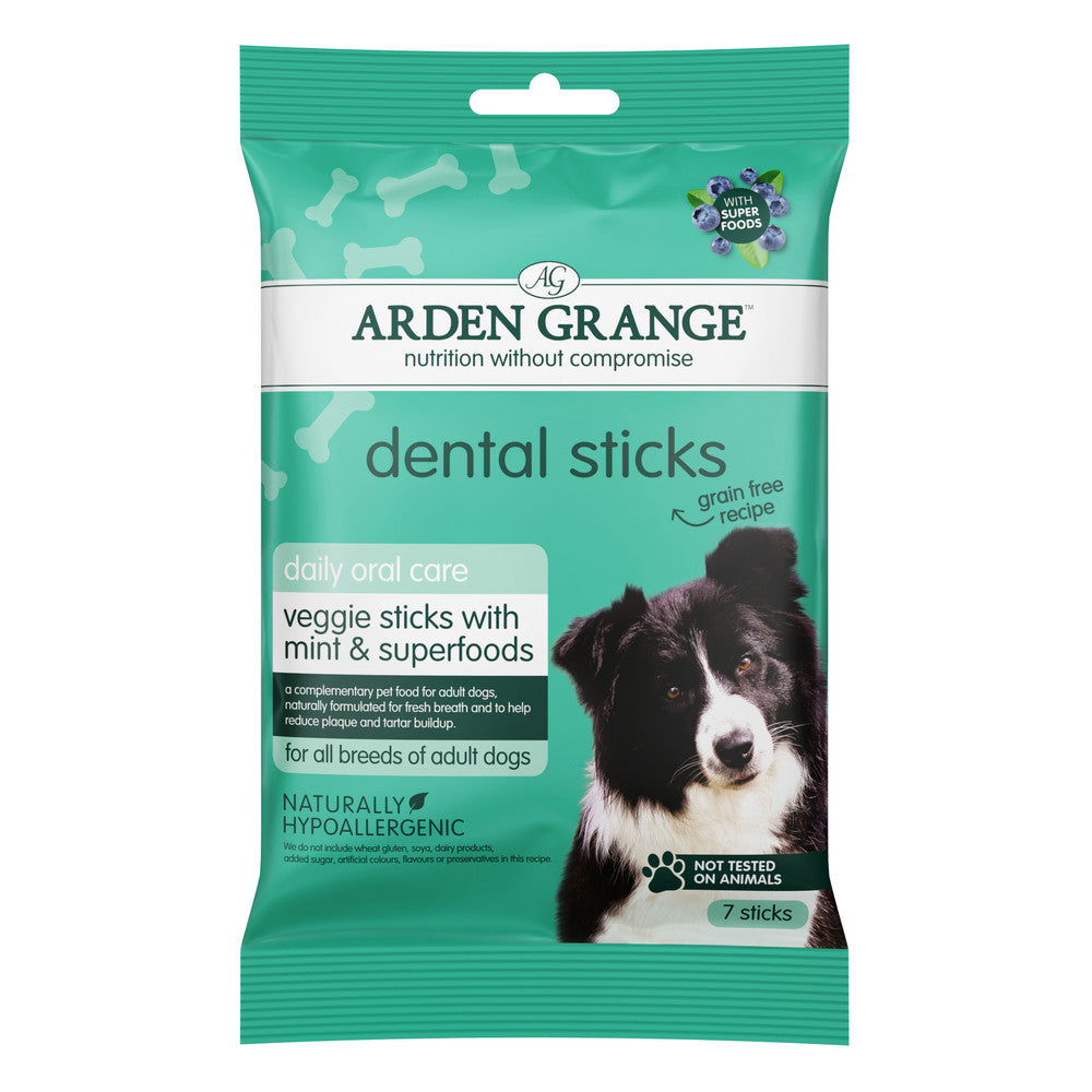 Arden Grange Dental Sticks with Mint & Superfoods (180g)
