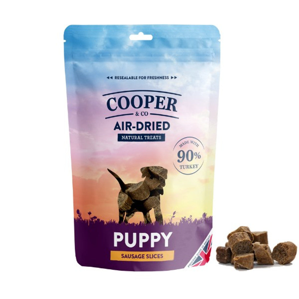 Cooper & Co Air Dried Treats Puppy Turkey (100g)