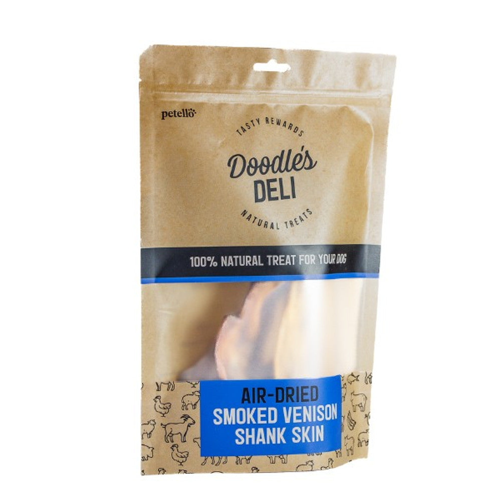 Doodles Deli Air Dried Smoked Venison Shank Skin (50g)