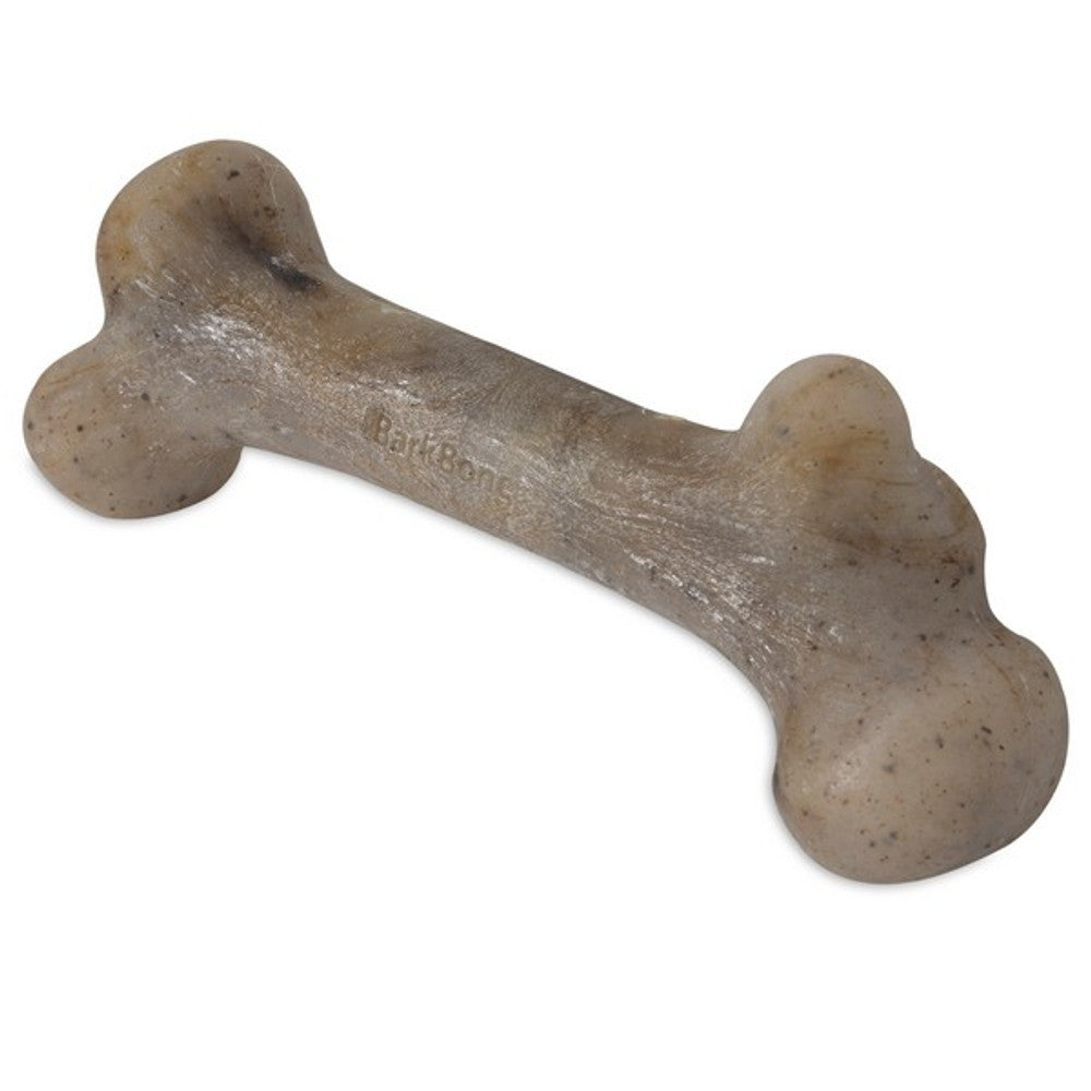 Pet Qwerks Dinosaur Barkbone Bacon Chew Toy (Medium)