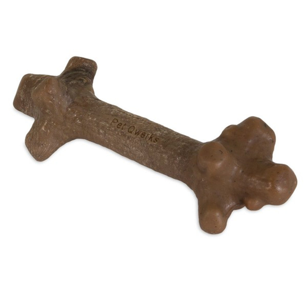 Pet Qwerks Barkbone Peanut Butter Stick Chew Toy (Small)