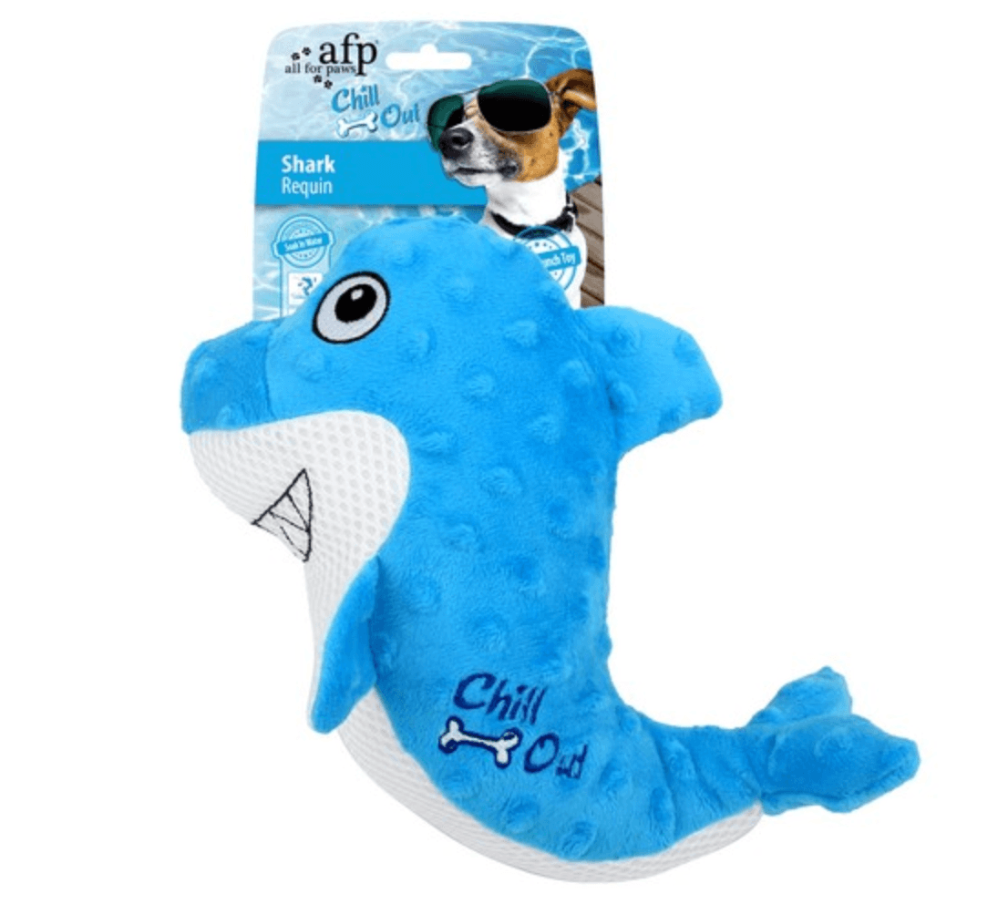 All For Paws Chill Out Shark - Pet's Play Toy Store