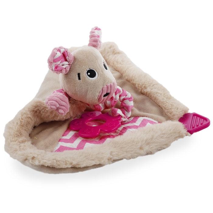All For Paws Little Buddy Blanky Piggy - Pet's Play Toy Store