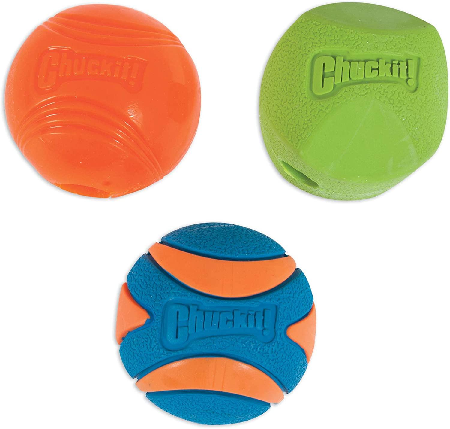 Chuckit! Fetch Medley 2 (Pack of 3, Assorted) - Pet's Play Toy Store
