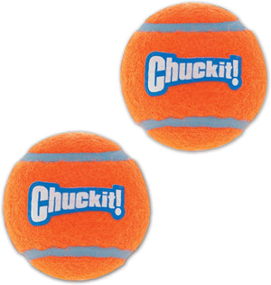 Chuckit! Tennis Balls Various Sizes (2 Pack) - Pet's Play Toy Store
