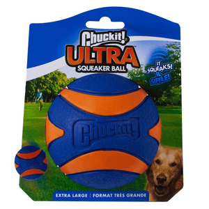 Chuckit Ultra Squeaker Ball (Single) - Pet's Play Toy Store