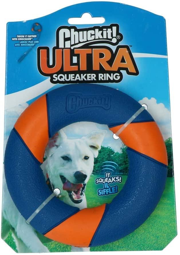 Chuckit! Ultra Squeaker Ring - Pet's Play Toy Store