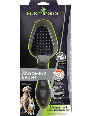 FURminator Dual Grooming Brush - Pet's Play Toy Store