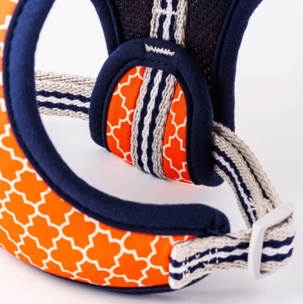 Hugo & Hudson Geometric Dog Harness (Orange) - Pet's Play Toy Store