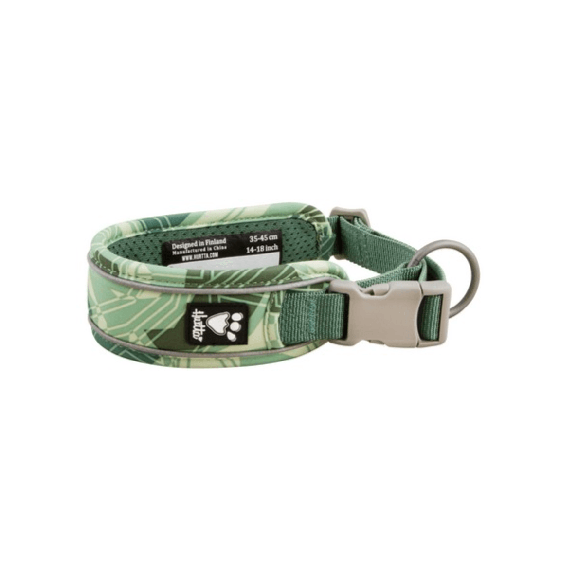 Hurtta Weekend Warrior Collar Park Camo (25-35cm) - Pet's Play Toy Store