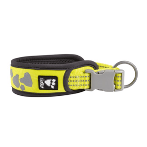 Hurtta Weekend Warrior Dog Collar (Neon Lemon) - Pet's Play Toy Store
