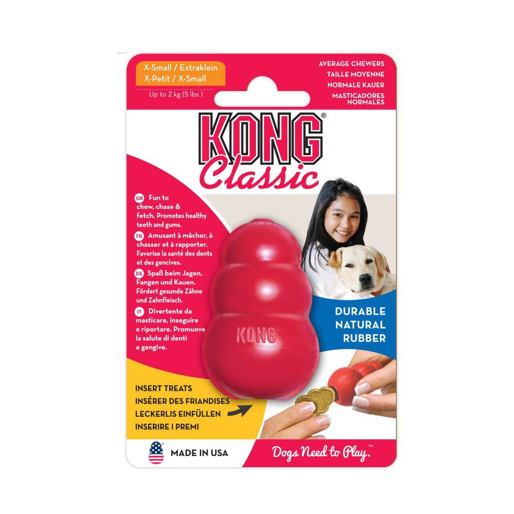 KONG Classic Red Treat Toy - Pet's Play Toy Store