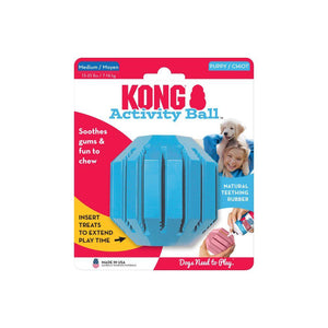 KONG Puppy Activity Ball™ (Pink or Blue) - Pet's Play Toy Store