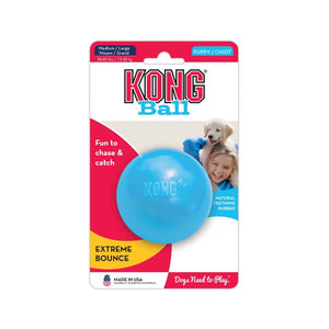 KONG Puppy Ball with Hole for Treats - Pet's Play Toy Store