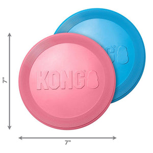 KONG Puppy Flyer (Pink or Blue) - Pet's Play Toy Store