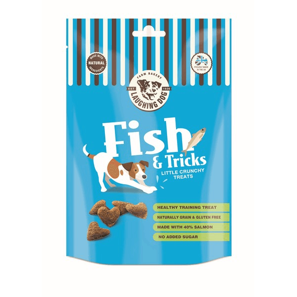 Laughing Dog Grain Free Fish & Tricks (125g) - Pet's Play Toy Store