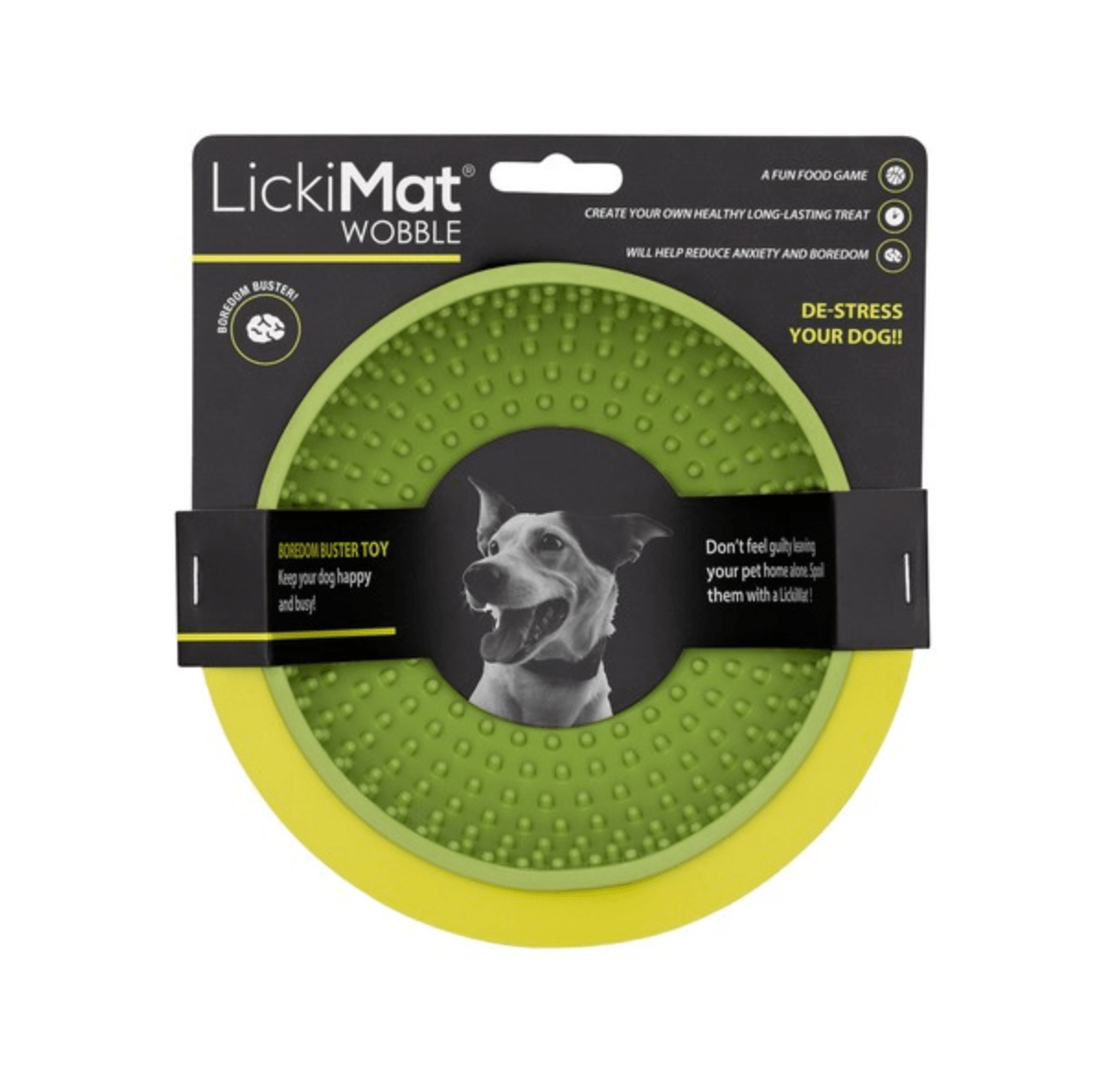 LickiMat Wobble Green (16cm) - Pet's Play Toy Store