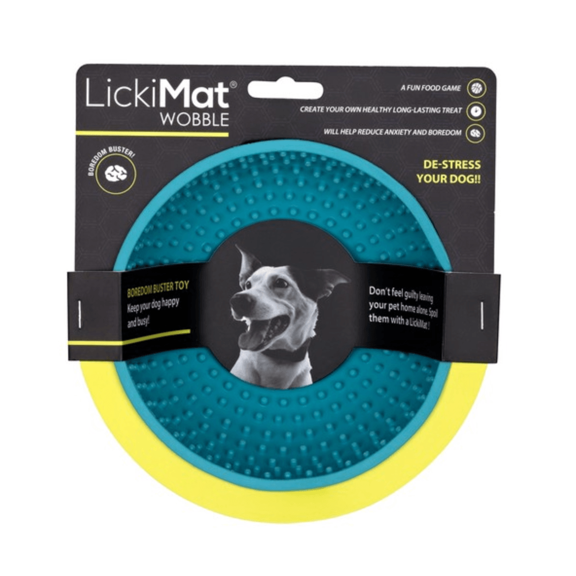 LickiMat Wobble Turquoise (16cm) - Pet's Play Toy Store