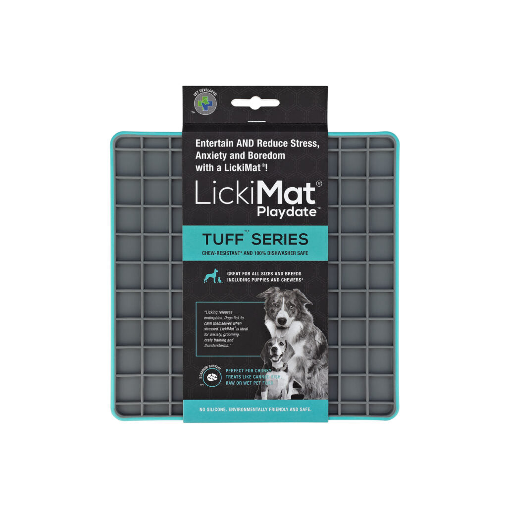 LickiMat Playdate Tuff Series (Turquoise, 20cm)